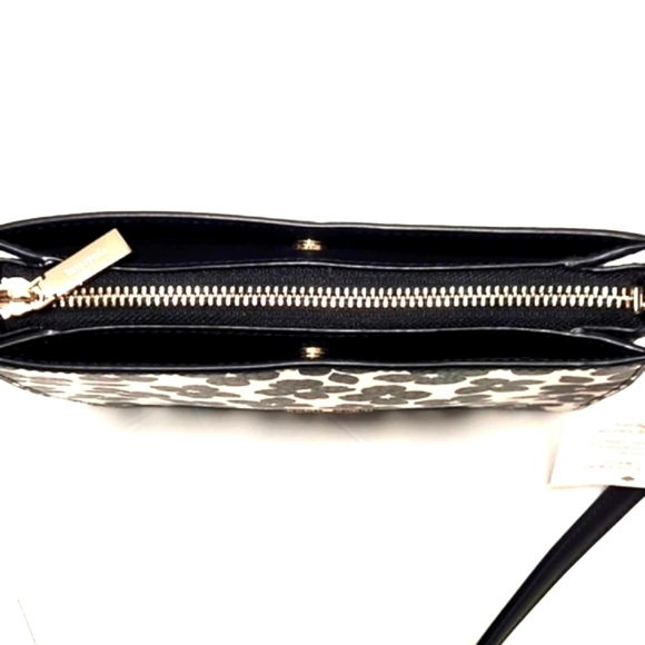 New!Kate Spade Darcy Black Multi Crossbody Bag - Picture 7 of 13